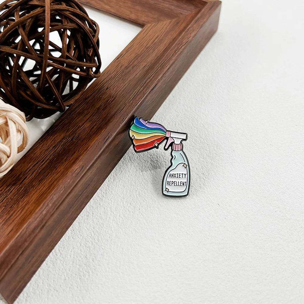 Anxiety Awareness Enamel Pin