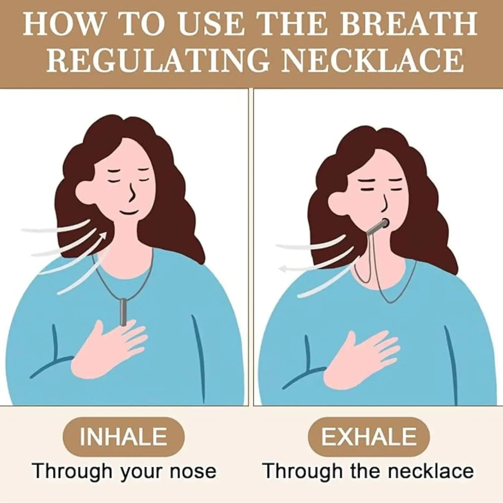 Breathing Whistle Pendant Necklace