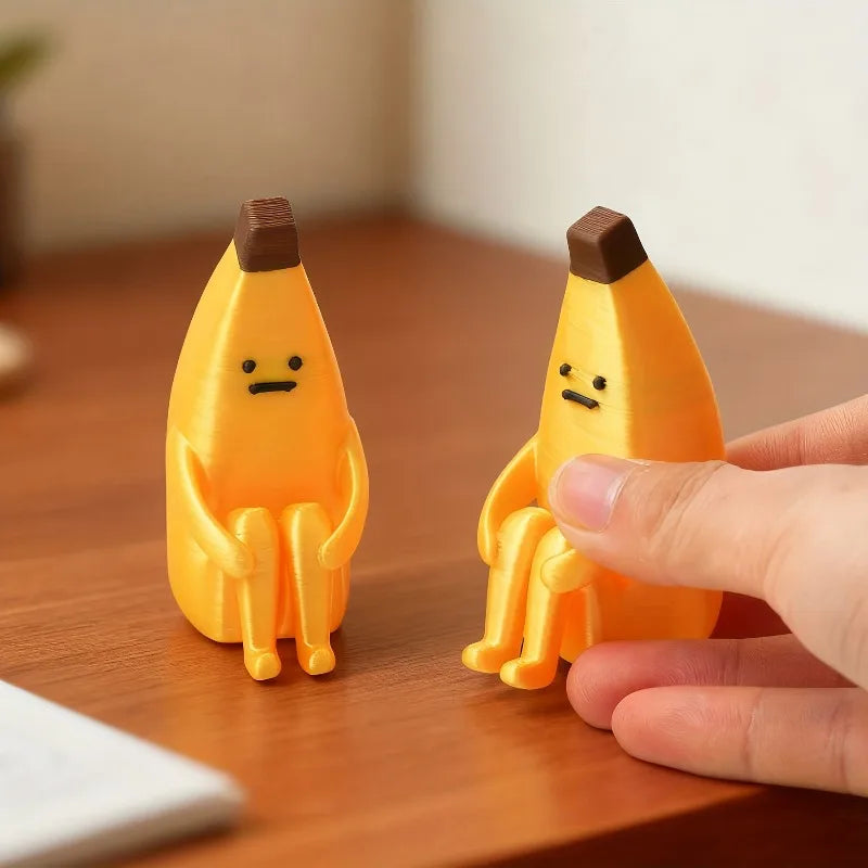 Anxious Banana Novelty Decor