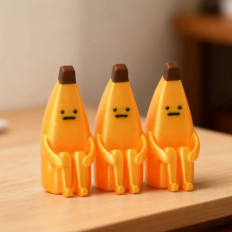 Anxious Banana Novelty Decor