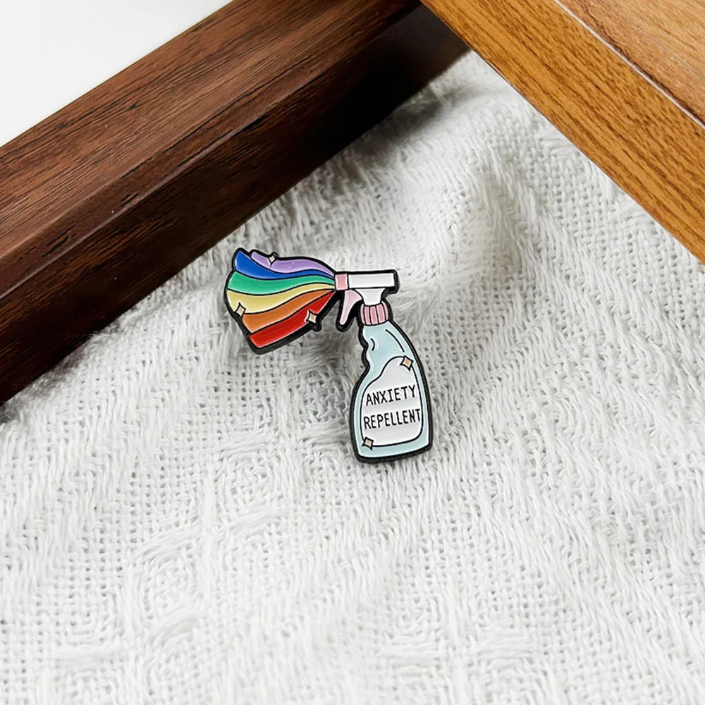 Anxiety Awareness Enamel Pin