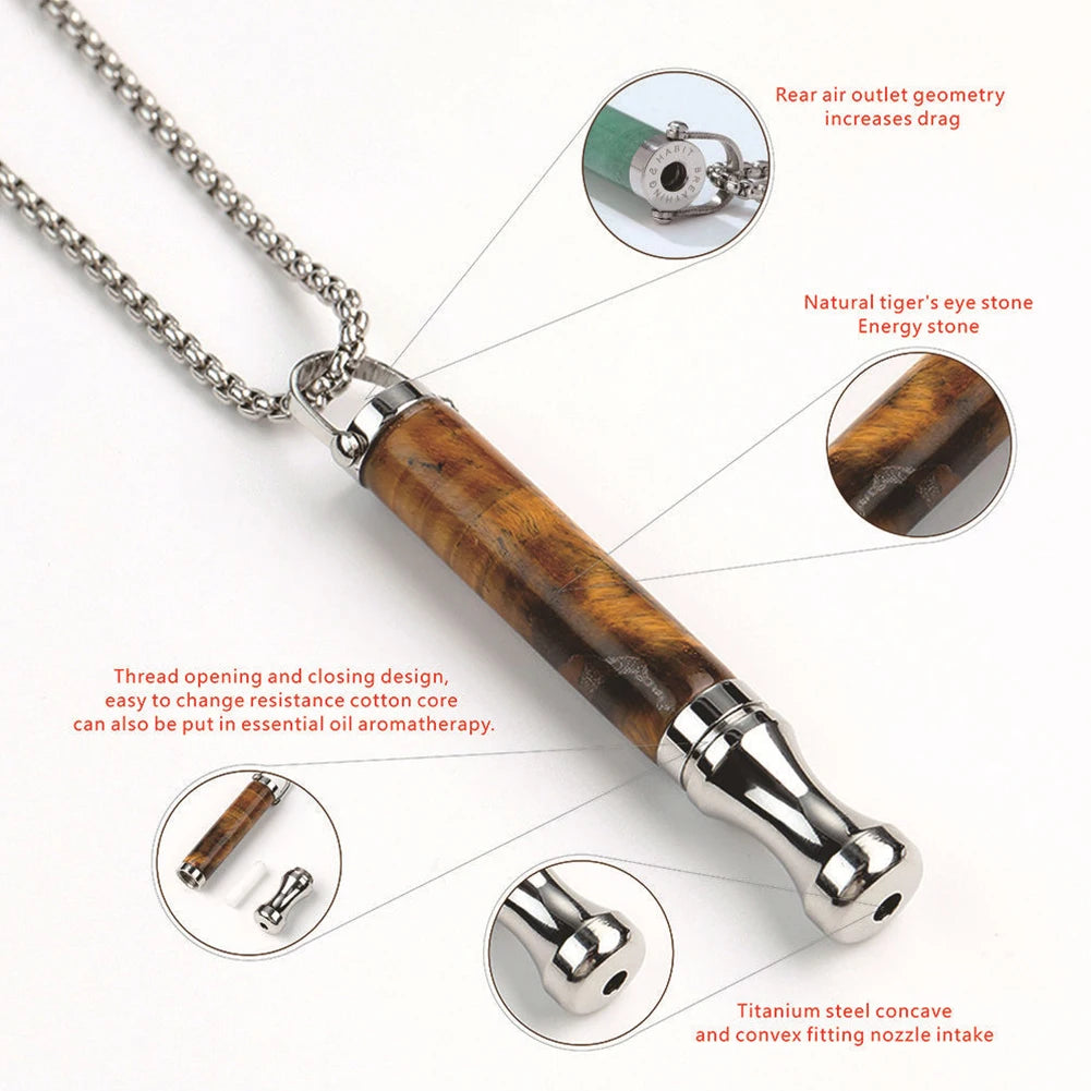 Breathing Pendant Necklace