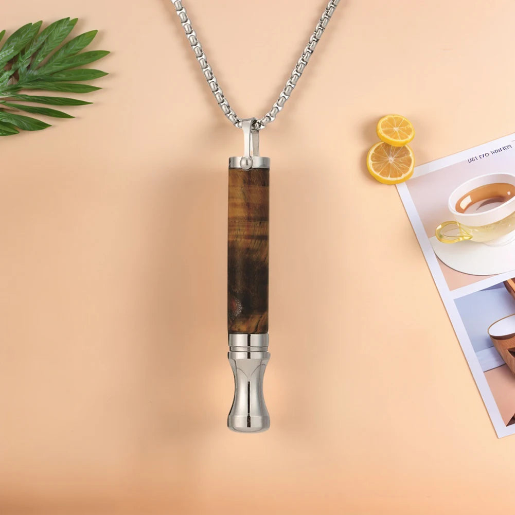 Breathing Pendant Necklace