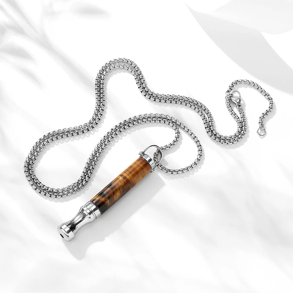 Breathing Pendant Necklace