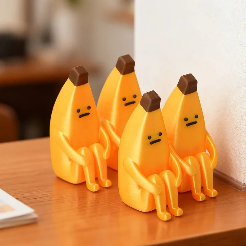Anxious Banana Novelty Decor