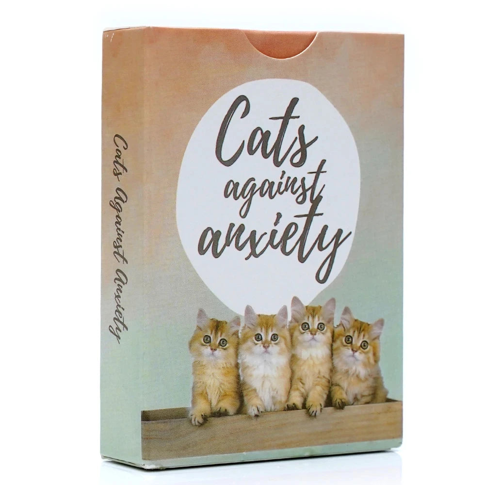 Anxiety Affirmation Cards (Cat Design)